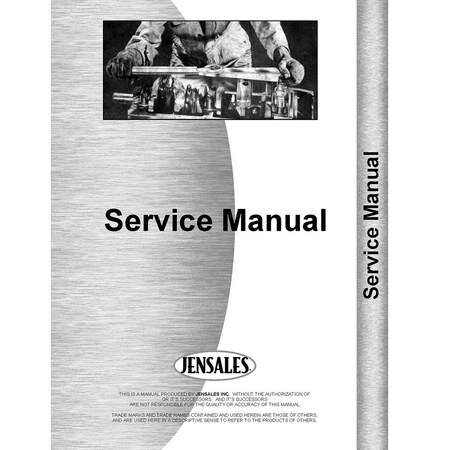 Service Manual Made Fits Case-IH Harvester Tractor Model 1568